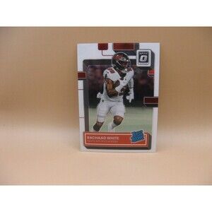 2022 Donruss Optic Card #243 Rachaad White Rated Rookie RC Tampa Bay Buccaneers